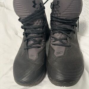 UA Steph Curry Men's Black Basketball Shoes